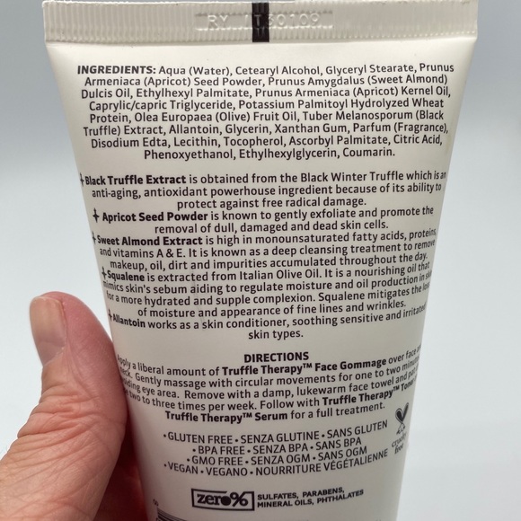 Skin & Co Roma, Polishing Micro-Exfoliating Truffle Face Gommage New Full Size - Picture 4 of 5